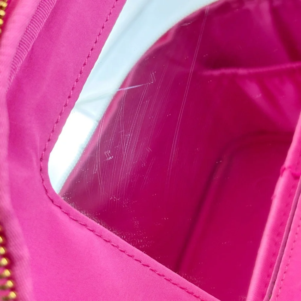 WICKED X Katie Kime Makeup Cosmetic Train Bag NWT HTF Pink Toile Glinda OZ - Picture 15 of 15